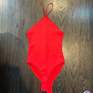 Unworn Zara halter bodysuit (size small)